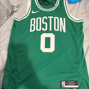 Nike Jayson Tatum Boston Celtics Green Jersey
